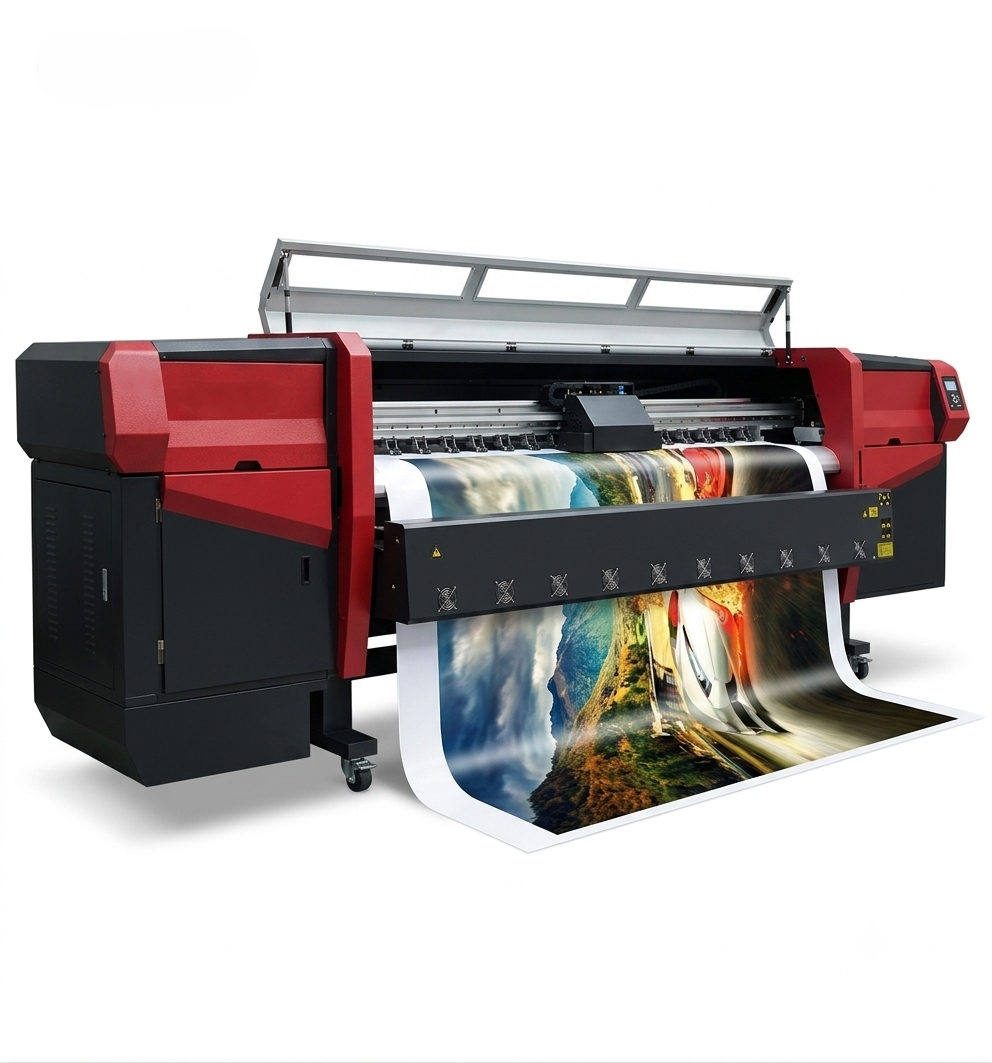 Caldron CJ 7308 High-Speed Solvent Printer | 3.2m Wide Format Printer